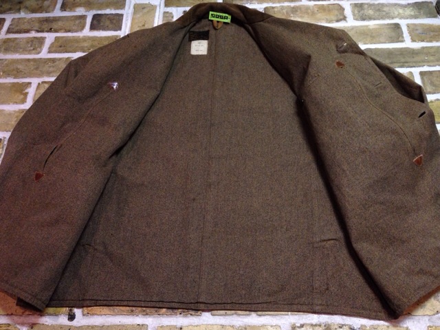 神戸店10/15(水)オマハ ヴィンテージ入荷!#4! 30\'s DryBack Salt&Peppar(Covert) Hunting JKT!!!(T.W.)_c0078587_20123046.jpg