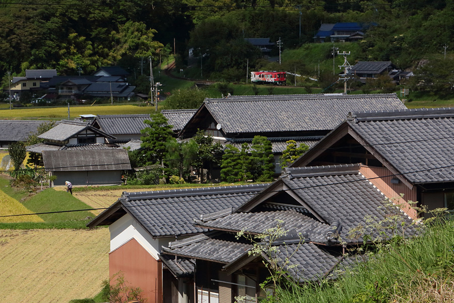 14.09.13：MJKさんと恵那路を行く、③茅葺と田舎と明知鉄道３－完_c0007190_15561612.jpg