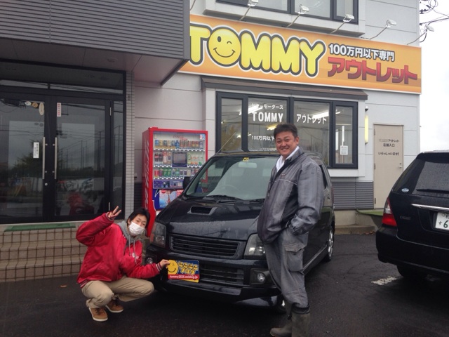 10/14(火)T様,モビリオスパイクご成約!!アベブロTOMMYアウトレット★タント　ノア　アイシス　103円カー★_b0127002_17145048.jpg