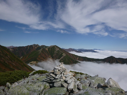 2014.10.4　　常念岳～蝶ヶ岳登山！_a0236914_1415535.jpg