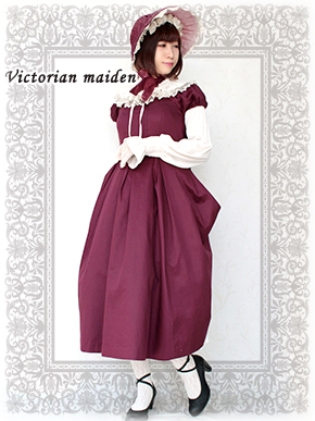 黒 桜古典 ロイヤルスリーブロングドレス Victorian Maiden | terepin.com