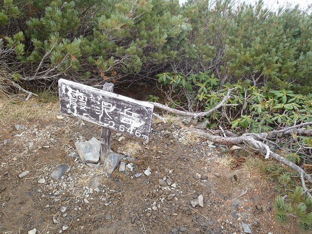  島々から徳本峠〜霞沢岳〜上高地へ(徳本峠〜霞沢岳)_b0326303_08584295.jpg