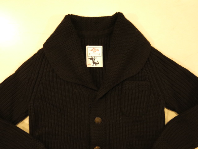 \"Der SAMMLER solo SHAWL COLLAR CARDIGAN\"ってこんなこと。_c0140560_11219100.jpg