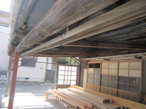 104 材木置き場 田辺建具店 木のブログ