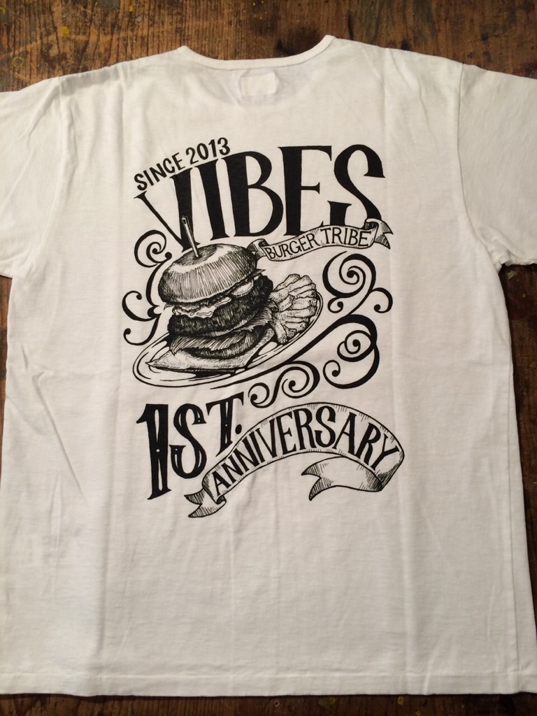 【ANDFAMILY】展示会 / 【Marche\' BATON】【Burgertribe VIBES】ANNIVERSARY T-SHIRTS_a0250414_21451673.jpg