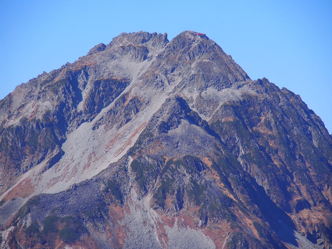 燕岳、大天井岳、常念岳、蝶ｹ岳縦走（2014.10.9～11）　③_b0335256_16174880.jpg