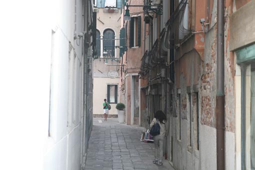 路地 水彩画_f0176370_16281419.jpg