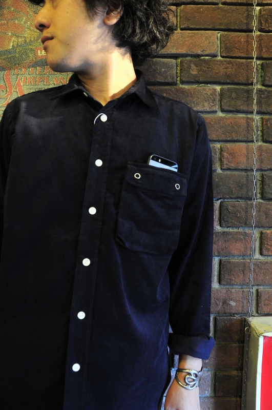 ［CASH CA］　CORDUROY SHIRT_d0222908_1646384.jpg