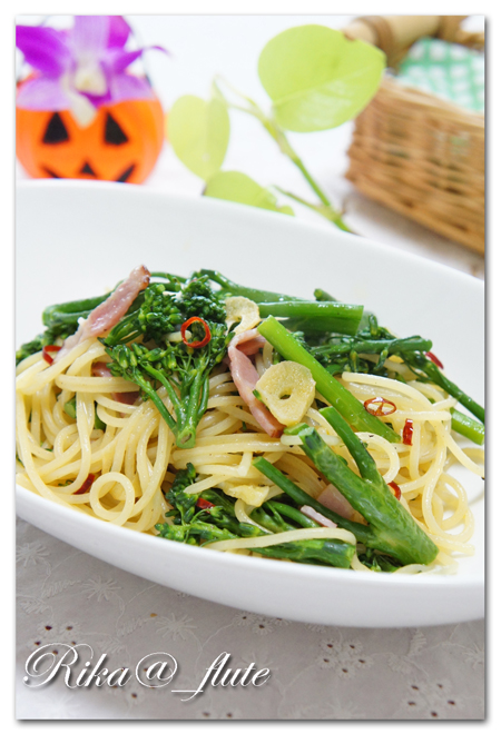 スティックセニョールのペペロンチーノパスタ 松本!美ヶ原高原の紅葉☆_c0103827_1455815.jpg