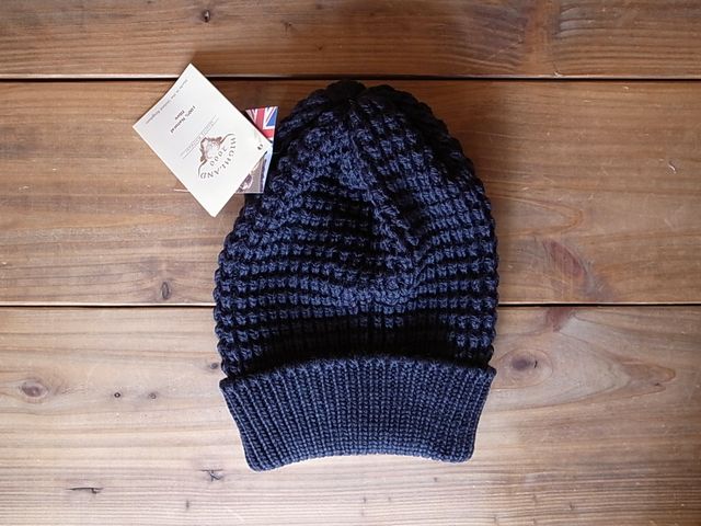 HIGHLAND2000 MERINO TUCK STITCH (KNIT CAP)_a0122933_15194423.jpg