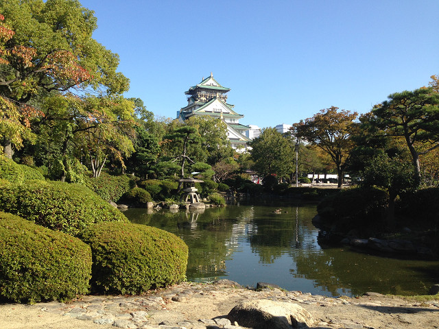 2014/10/18　大阪城までランニング_b0217643_21163295.jpg