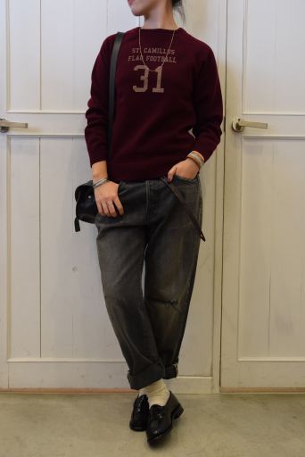 今年らしい カレッジニットを 、、、 =WILLIAM LOCKIE=_b0110582_1915529.jpg