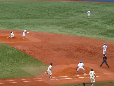 青学大対國學院大　１０月１日　東都大学野球１部_b0166128_11405238.jpg