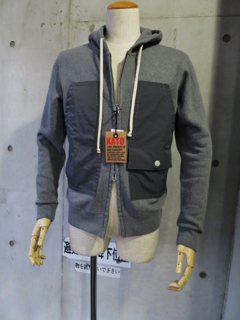 大人気★　Kato　切り替えZIP PARKA！★！　(再入荷)_d0152280_19192165.jpg