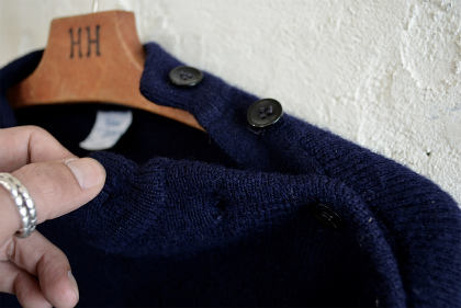 French marine border wool knit_f0226051_15323946.jpg