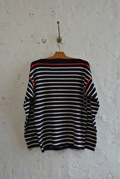 French marine border wool knit_f0226051_15485376.jpg