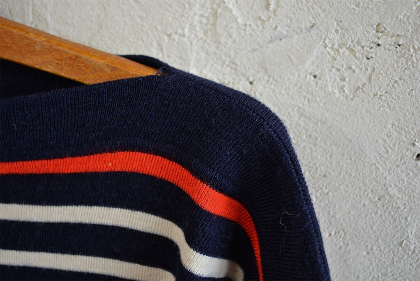 French marine border wool knit_f0226051_1549393.jpg