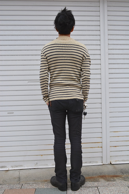 French marine border wool knit snaps_f0226051_2115790.jpg