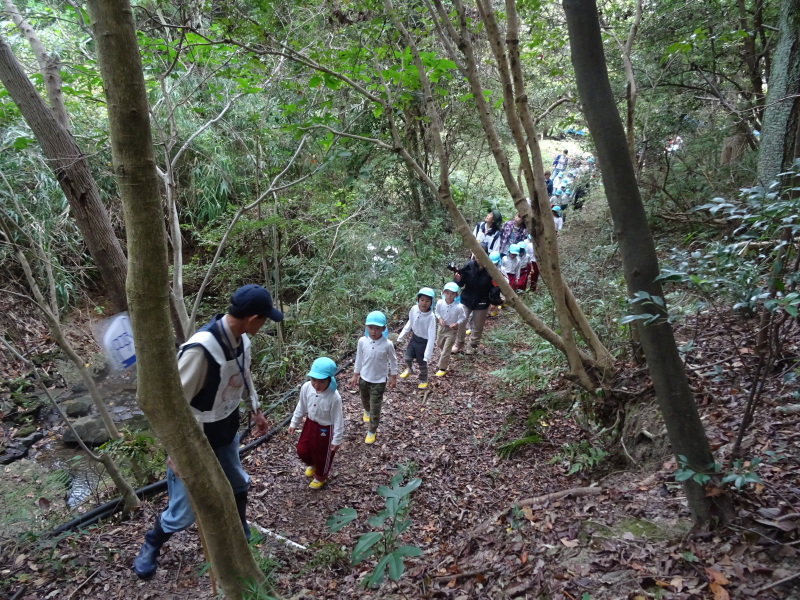 可愛い幼稚園児が初めてう「みべの森」へ遊びに来てくれました　　　　　by　　　  (TATE-misaki)_c0108460_17470861.jpg