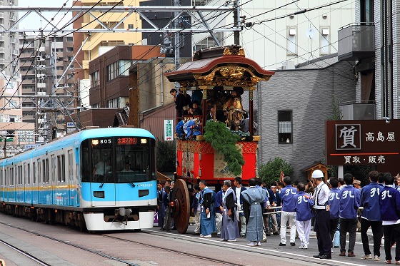 大津祭りオフ会　電車とコラボ_f0014971_114185.jpg