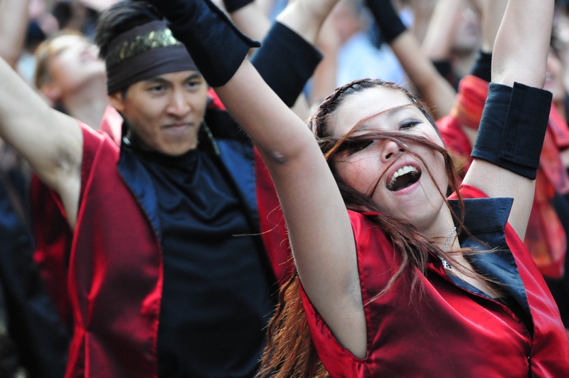 東京よさこい2014　（10）踊り侍・TEAM「RYU」（２）他_b0104774_21455681.jpg