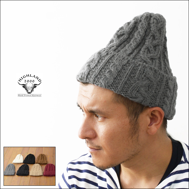 HIGHLAND2000 [ハイランド2000] #016 ALPACA CABLE BOBCAP [ALP-CAB-BOB] MEN\'S/LADY\'S_f0051306_11273155.jpg