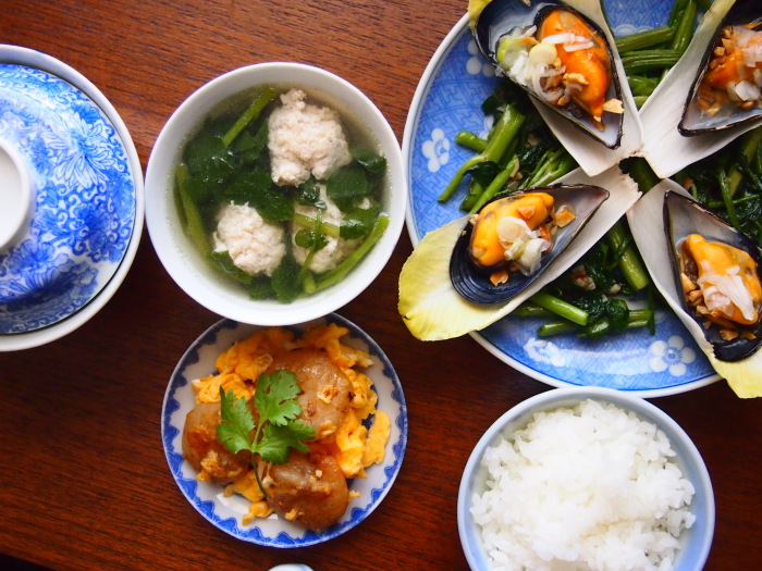 ベトナムの夕食 青いパパイヤの香り Make A Dish シネマレシピ 映画の中の一皿