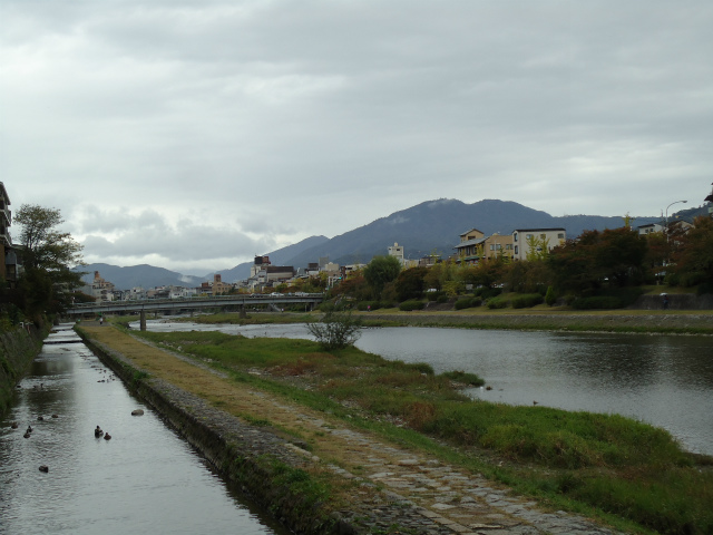 今日（10/22）の五条大橋からの風景_a0161943_17481594.jpg