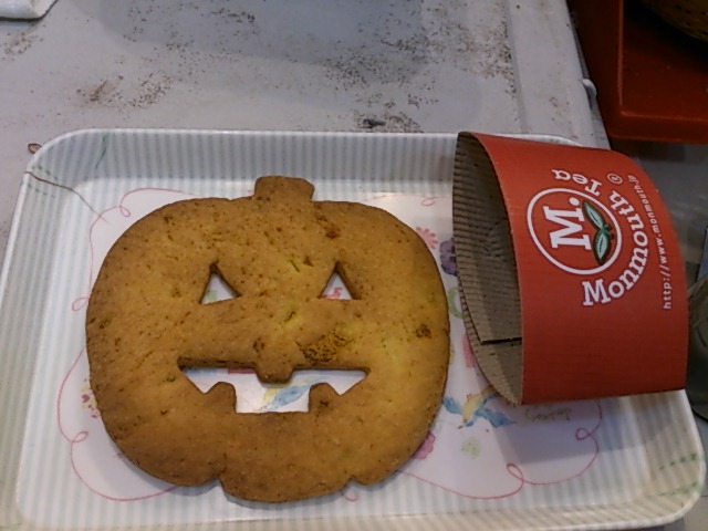 『ハロウィンクッキー』_a0075684_19453031.jpg