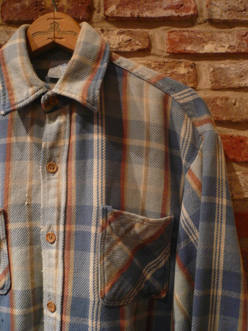 1970s \"BIG MAC\" 100% cotton HEAVY FLANNEL CH shirts ._d0172088_19484141.jpg