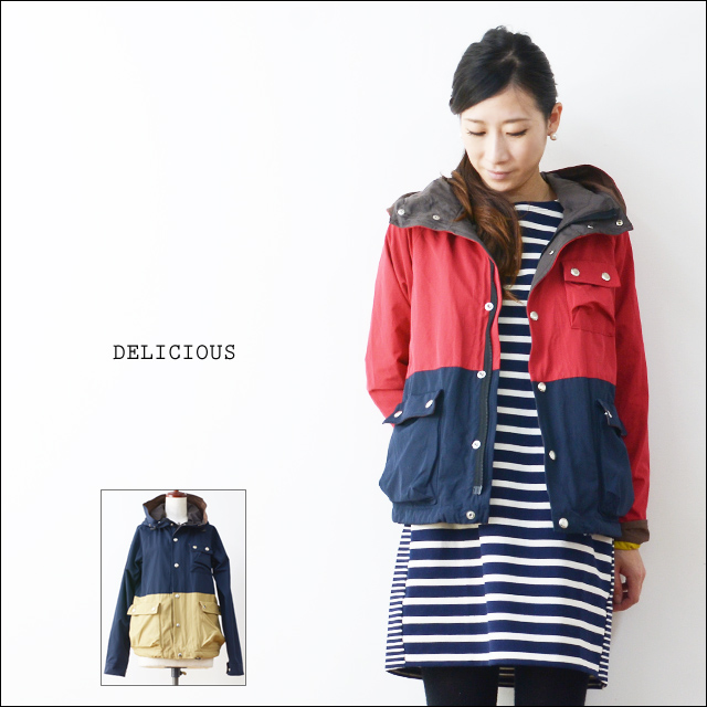 DELICIOUS [デリシャス] Torres[トレース] 2TONE MOUNTAIN PARKA [DB-0902] LADY\'S_f0051306_21275755.jpg