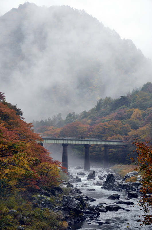 閉伊川の紅葉_f0011632_2094364.jpg