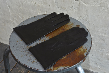Italian army officer leather gloves dead stock_f0226051_11215611.jpg