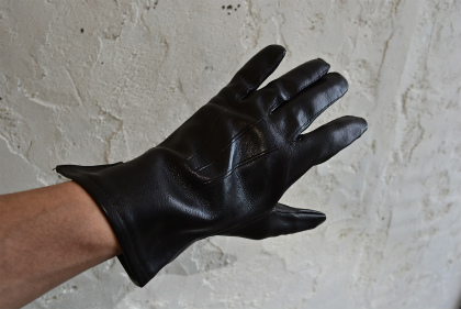 Italian army officer leather gloves dead stock_f0226051_11233077.jpg