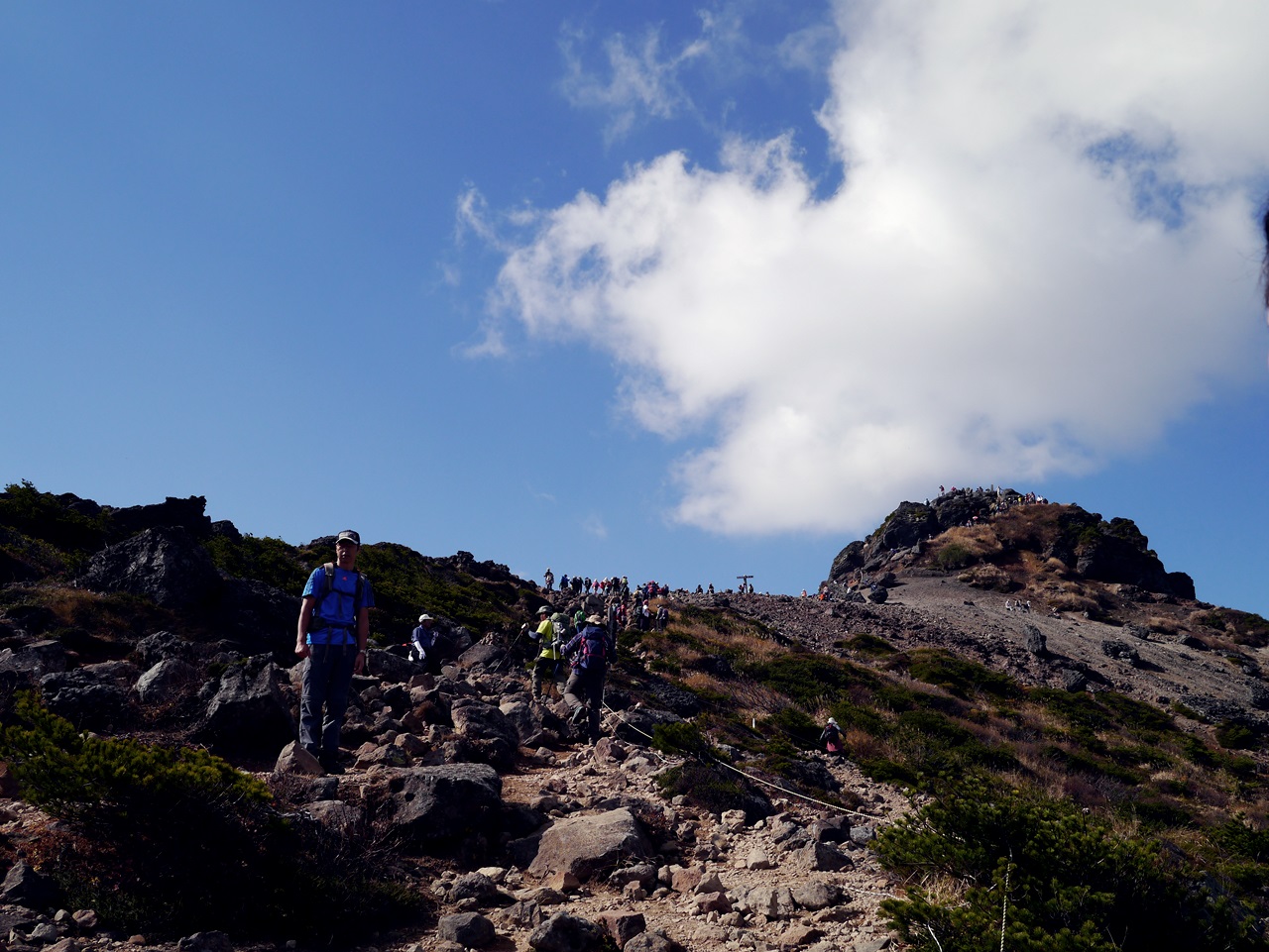 羽鳥湖ライドと安達太良山登山_e0167780_22310076.jpg