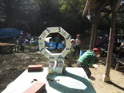 淡輪小学校２年生遠足「里山体験」　　in　　孝子の森　　　　by　　　(ナベサダ)_f0053885_20351188.jpg