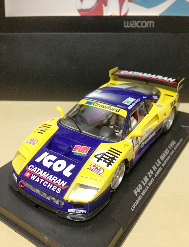1/12 フェラーリ F40 LM GTE ルマン レースカー 改造 1点物 1/12 フェラーリ F40 LM GTE ルマン レースカー 改造 1点物