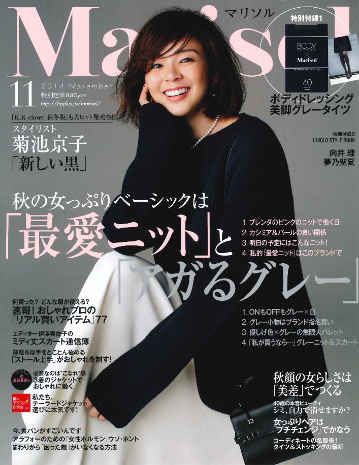 Marisol 11月号より Duvetica Blog