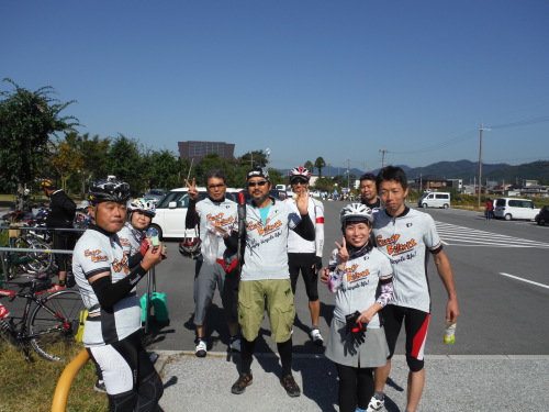 琵琶湖　アユ食べ放題サイクリング_b0332867_00303262.jpg