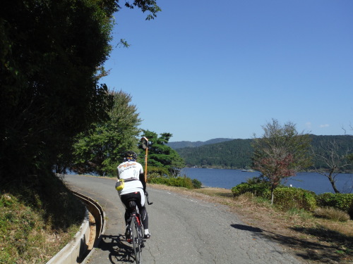 琵琶湖　アユ食べ放題サイクリング_b0332867_00374522.jpg