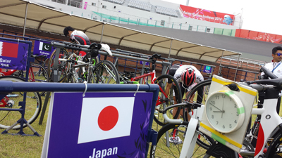 金栄堂サポート:鹿屋体育大学自転車競技部・橋本英也選手 アジア大会ご報告&インプレッション!_c0003493_11102898.jpg