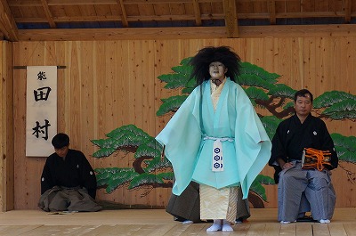 （能）田村（寳満神社奉納能楽）・平成２６年１０月１７日_a0137997_11444814.jpg