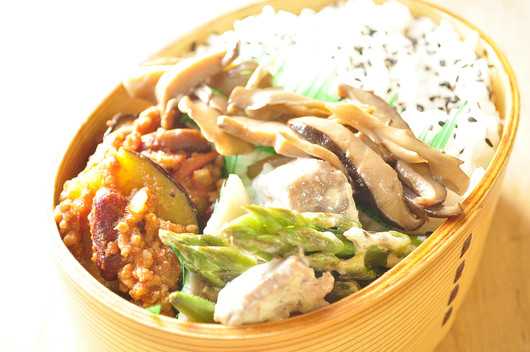 自家製シーチキン風サラダのお弁当_b0171098_159409.jpg