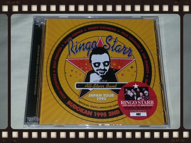 RINGO STARR & HIS ALL STARR BAND / BUDOKAN 1995 2ND NIGHT_b0042308_23281166.jpg