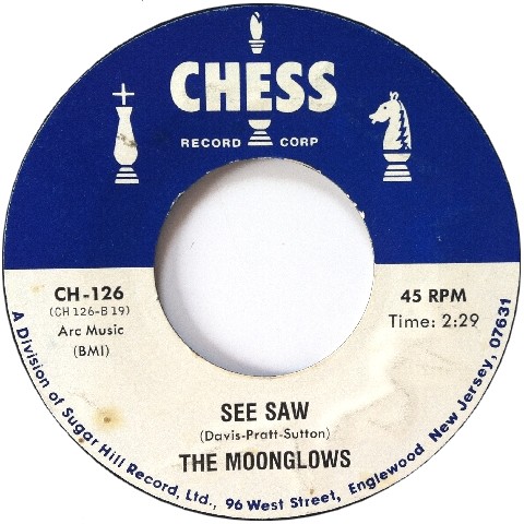 The ‎Moonglows – See Saw / Most Of All : まわるよレコード ACE WAX COLLECTORZ