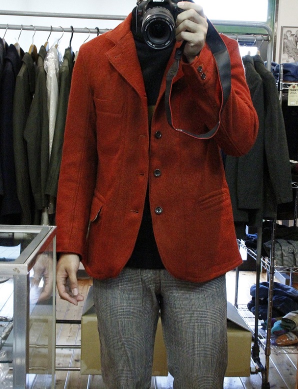 「美品」ジャンゴアトゥール　8Bクラシックウールジャケット　M DjangoAtour,ジャンゴアトゥール,ジャケット,通販,販売,取扱店