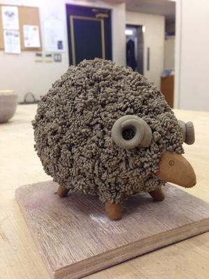 羊を作ろう！ : たびびとの陶芸日記