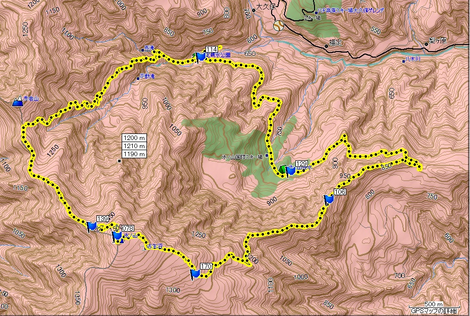 今年も期待を裏切らない氷ノ山の紅葉(まど登山口→東尾根→山頂→福定) 2014/10/25（土） 快晴 単独_c0134193_19491013.jpg