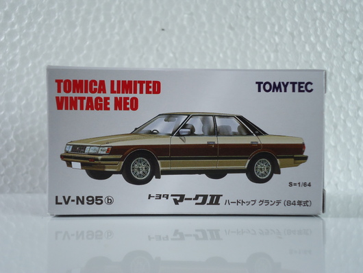 LV-N95a トヨタ マークⅡ ハードトップ グランデ84年式（白