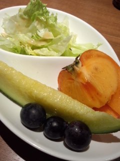 目黒 果実園リーベルのハンバーグステーキ~デミグラスソース~_f0112873_639584.jpg